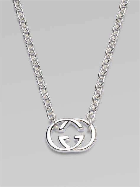 gucci double g ring|silver necklace Gucci.